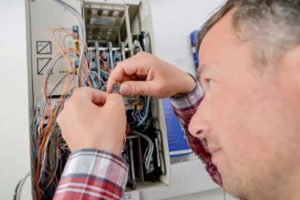 Provident Electric's Electrician Fixing Blown Fuse in Mt Airy, Westminster, and Frederick MD