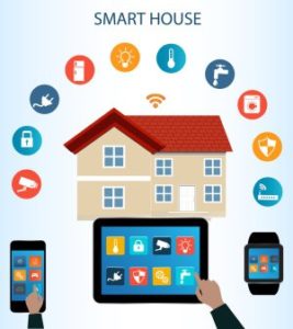 The logo of smart house 