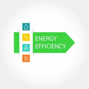 The logo of Energy efficiency.