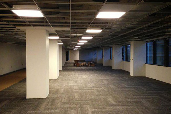 commercial interior project, Fredrick