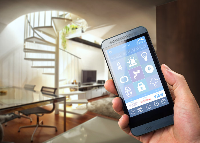 Smart Phone Featuring Home Automation Technology in Frederick, MD